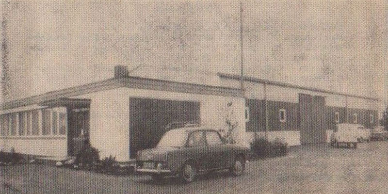 Am 5.10.1968 eröffneten wir unsere heutige Niederlassung im Industriegebiet in Tiengen