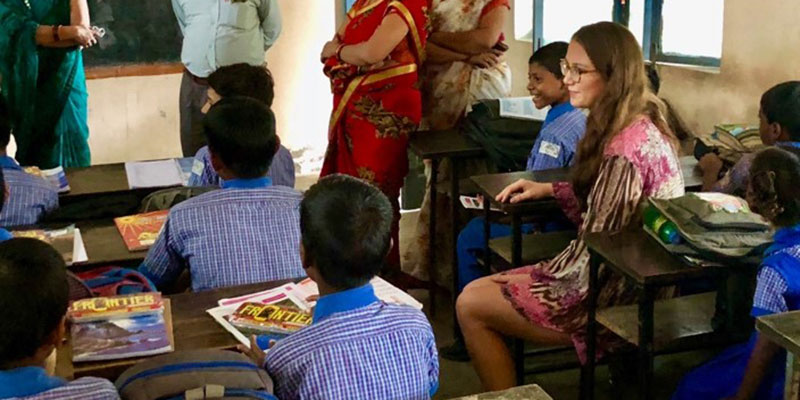 Einkaufsreise nach Indien verbunden mit dem Besuch in einer Care&Fair Schule